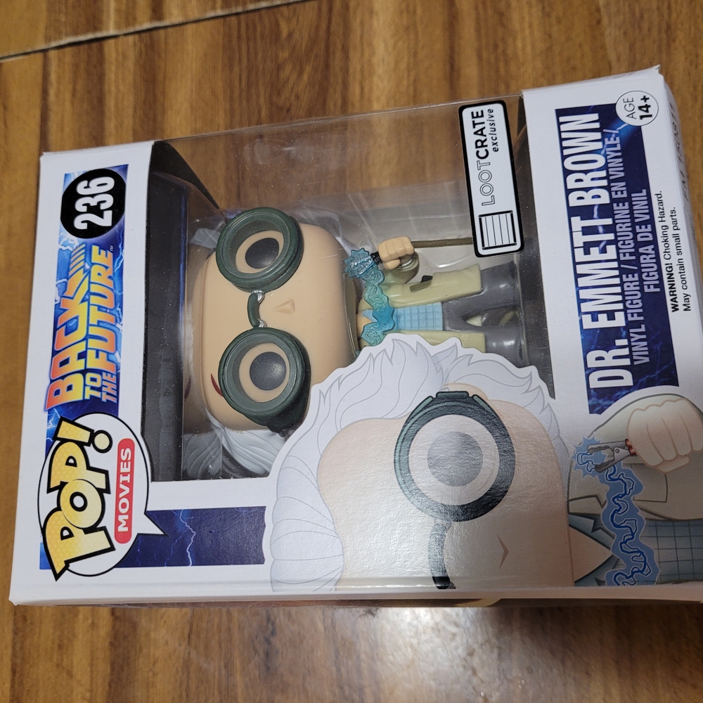 Funko Pop! Dr. Emmett Brown Figure